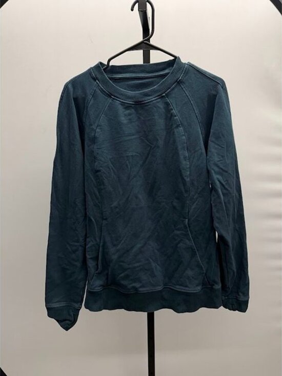 lululemon athletica Tops - Lululemon Scuba Crewneck Sweatshirt Desert Teal